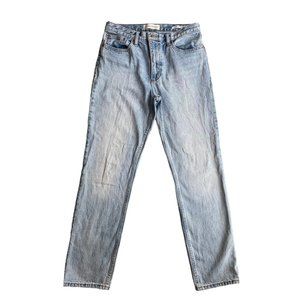 Denim Forum The Romy Mid Rise Classic Straight Leg Mid Rise Jeans Size 29